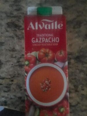 Traditional Gazpacho Chilled Vegetable Soup, Traditional Gazpacho