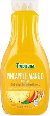 Pineapple Mango Splash Drink, Pineapple Mango Splash