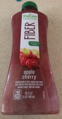 Apple Cherry Fiber Drinks, Apple Cherry