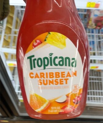 Caribbean Sunset Drink, Caribbean Sunset