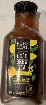 Black Tea With Crisp Lemon Cold Brew Tea, Lemon