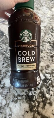 Vanilla Sweet Cream Cold Brew Premium Coffee Beverage, Vanilla Sweet Cream