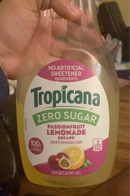 Passionfruit Lemonade Escape Zero Sugar Drink, Passionfruit Lemonade Escape