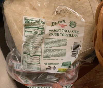 Traditional Style Soft Taco Size Tortillas