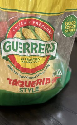 Taqueria Style Mini Yellow Corn Tortillas, Taqueria Style