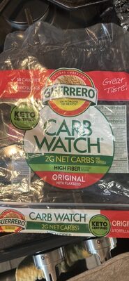 Carb Watch Flour Tortillas