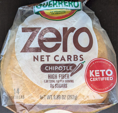 Zero Net Carbs Chipotle Tortillas
