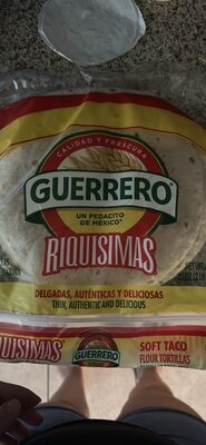 Flour Riquisimas Soft Taco Tortillas, Flour