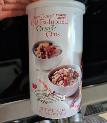 Oven Toasted Old Fashioned Organic Oats