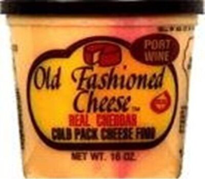Port Wine, Cheddar Cheese Snack Spread