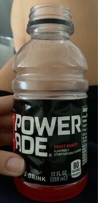 Fruit Punch Sports Drink, Fruit Punch