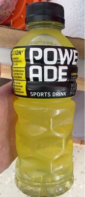 Powerade Lemon Lime Bottle, 20 Fl Oz, Lemon; Lime