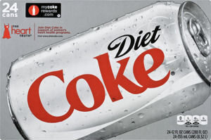 Diet Coke Cans, 12 fl oz, 24 Pack