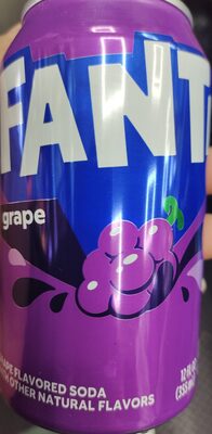 Fanta Grape Soda Can, 12 fl oz