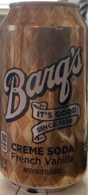 Barqs French Vanilla Cream Soda Can, 12 fl oz