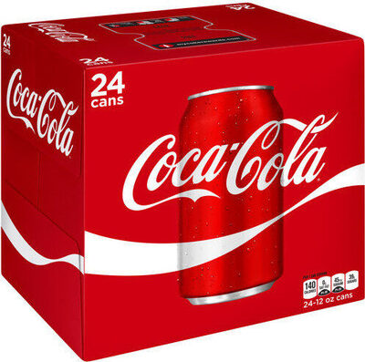 Coca-Cola Cans, 12 fl oz, 24 Pack