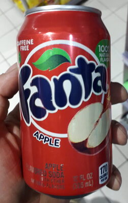Fanta Apple Soda Can, 12 fl oz