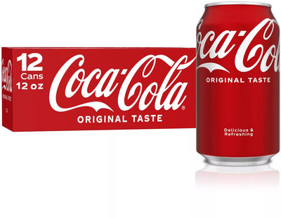 Coca-Cola Fridge Pack Cans, 12 fl oz, 12 Pack
