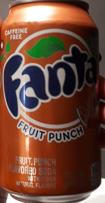 Fruit Punch Flavored Soda, Fruit Punch