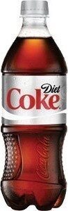 Diet Coke Bottles, 20 fl oz, 24 Pack