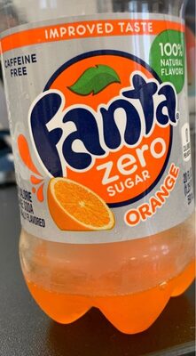 Fanta, Zero, Soda, Orange, Orange