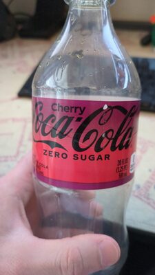 Coca-Cola Cherry Zero Bottle, 20 fl oz