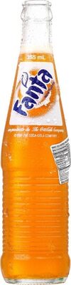 Fanta Orange Mexico Glass Bottle, 355 mL