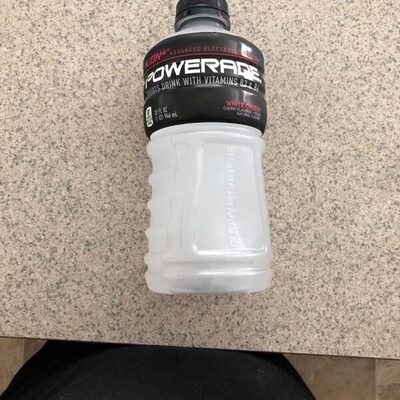 White Cherry Flavored Sports Drink, White Cherry