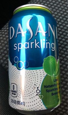 DASANI Sparkling Lime Can, 12 fl oz