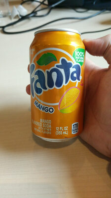 Fanta, Soda, Mango, Mango