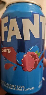 Fanta Berry Soda Can, 12 fl oz