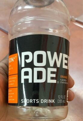 Orange Flavored Sports Drink, Orange