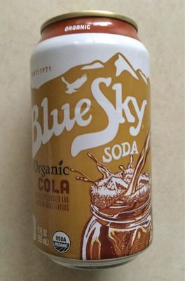 Blue Sky Organic Cola Can, 12 fl oz
