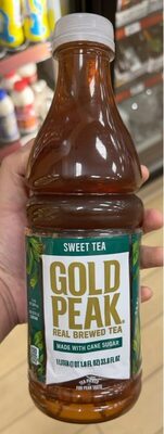 Gold Peak Sweetened Black Tea Bottle, 33.8 fl oz