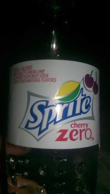 Cherry Zero Calorie Lemon-Lime & Cherry Flavored Soda, Cherry