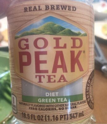 Gold Peak Diet Green Tea Bottle, 18.5 fl oz