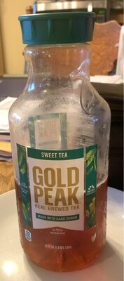 Gold Peak Sweetened Black Tea Bottle, 52 fl oz