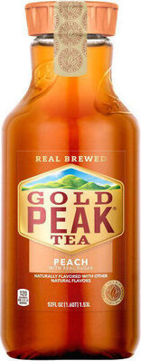 Gold Peak Georgia Peach Tea Bottle, 52 fl oz
