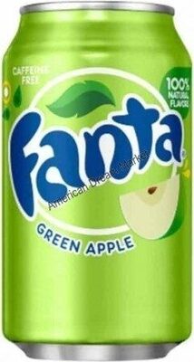 Fanta Green Apple Can, 12 fl oz