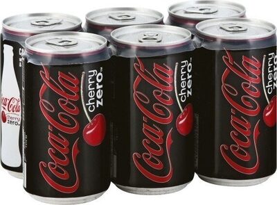 Coca-Cola Cherry Zero Cans, 7.5 fl oz, 6 Pack