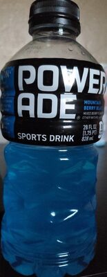 Powerade Mountain Berry Blast Bottle, 28 Fl Oz, Berry