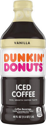 Vanilla Iced Coffee Beverage, Vanilla