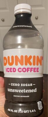 Unsweetened Iced Coffee Beverage, Unsweetened