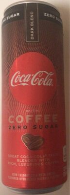 Zero Sugar Dark Blend With Coffee Flavored Cola, Coffee