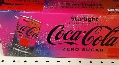 Coca-Cola Zero Sugar Starlight Fridge Pack Cans, 7.5 Fl Oz, 10 Pack