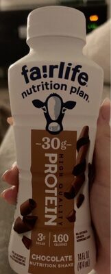 Protein 30 G Nutrition Shake, Chocolate, Chocolate