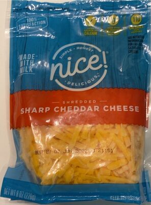 Sharp Cheddar Shredded Cheese, Sharp Cheddar