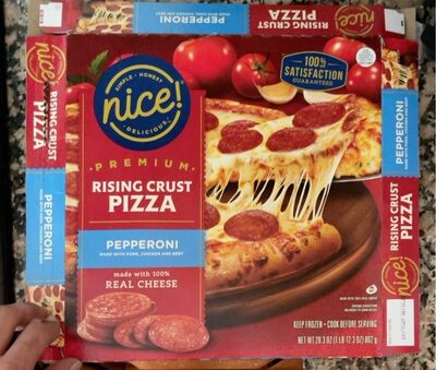 Pepperoni Rising Crust Pizza, Pepperoni