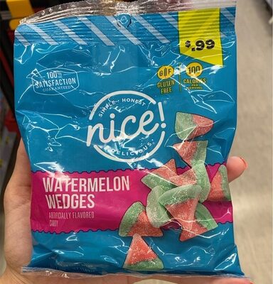 Watermelon Wedges Flavored Candy, Watermelon Wedges