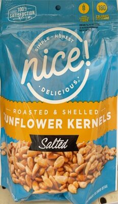 Salted Roasted & Shelled Sunflower Kernels, Salted